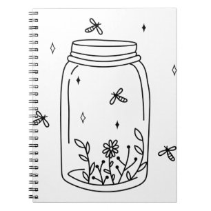 Fireflies in a Jar Notebook