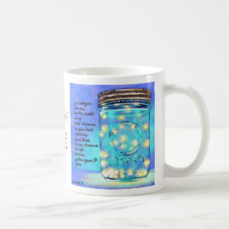 Fireflies in Jar Mug ~ Double Sided Version!