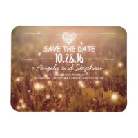 Fireflies Nature Whimsical Save the Date