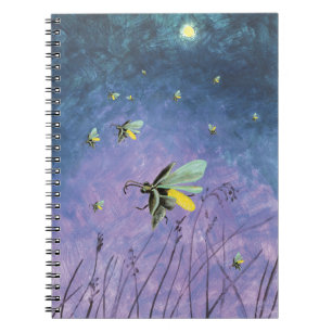 Fireflies On A Quiet Summer Evening Notebook