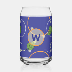 Fireflies Over Water Can Glass