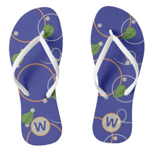 Fireflies Over Water Flip Flops