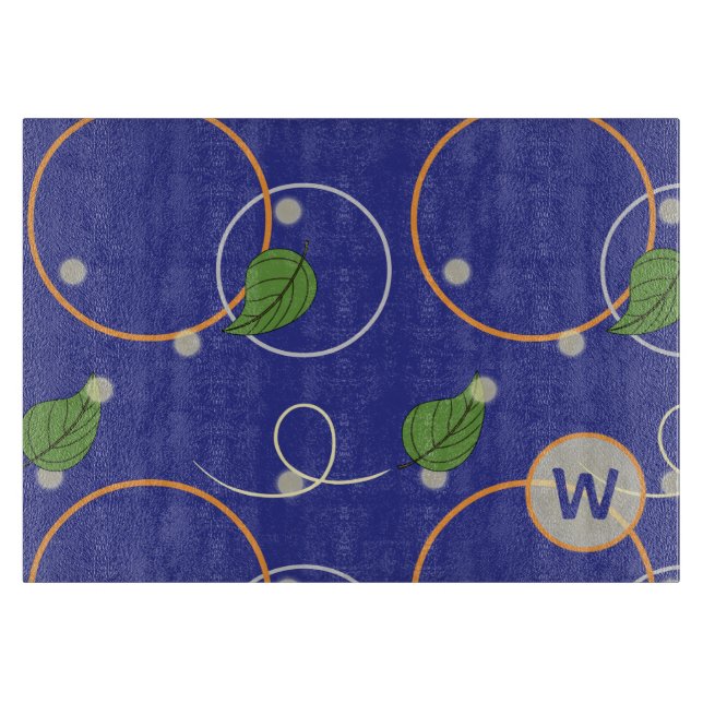 Fireflies Over Water Glass Cutting Board (Front)