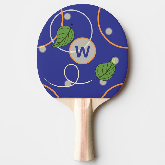 Fireflies Over Water Ping Pong Paddle (Front)