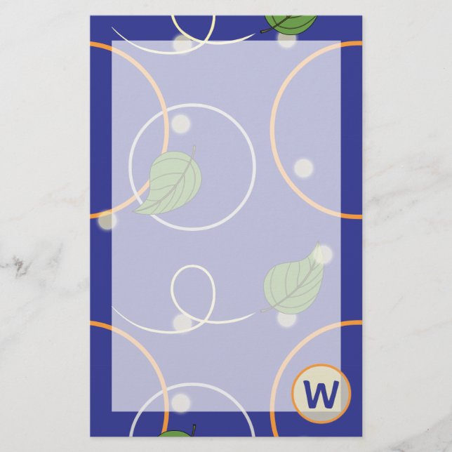 Fireflies Over Water Stationery (Front)