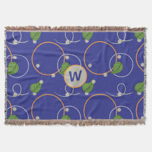 Fireflies Over Water Throw Blanket