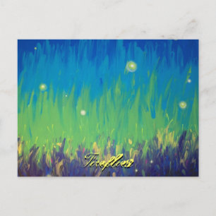 Fireflies Postcard