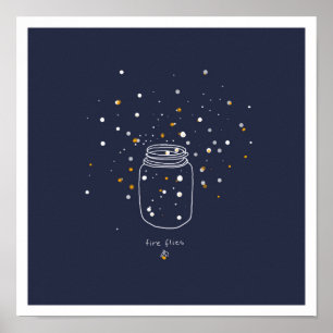 Fireflies Poster