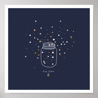 Fireflies Poster