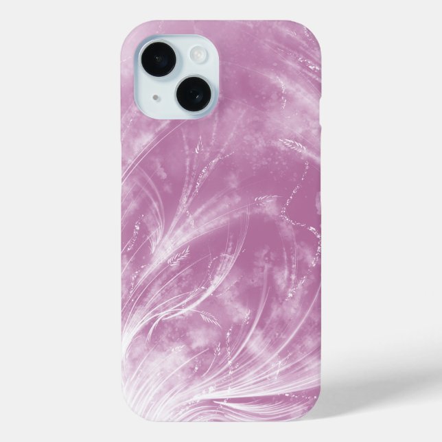 Fireflies & Tall Grass iPhone 15 Case  (Back)