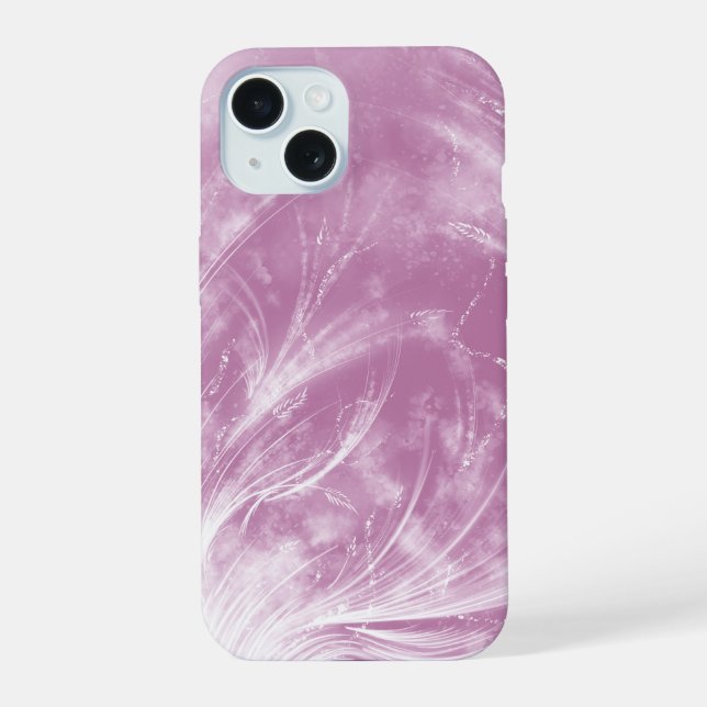 Fireflies & Tall Grass iPhone 15 Case  (Back)