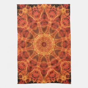 fireflower tea towel
