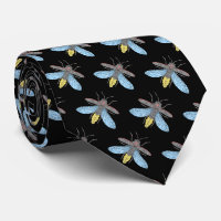 Firefly (black) - Neck Tie
