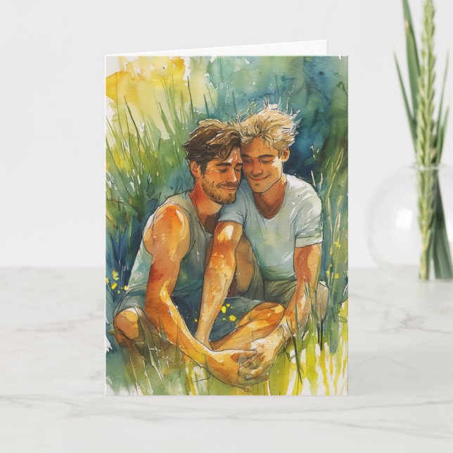 Firefly Catching Embrace Card (Front)