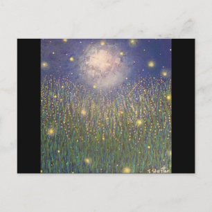 Firefly Charm Postcard