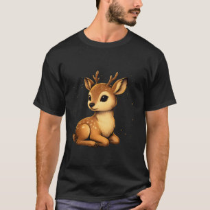 Firefly Deer Night T-Shirt