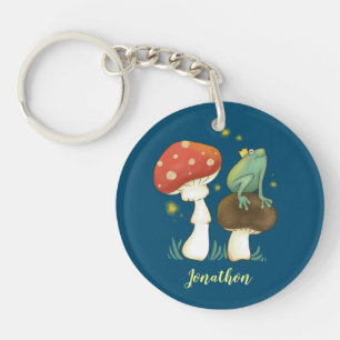 Firefly Frog Prince Personalised Key Ring