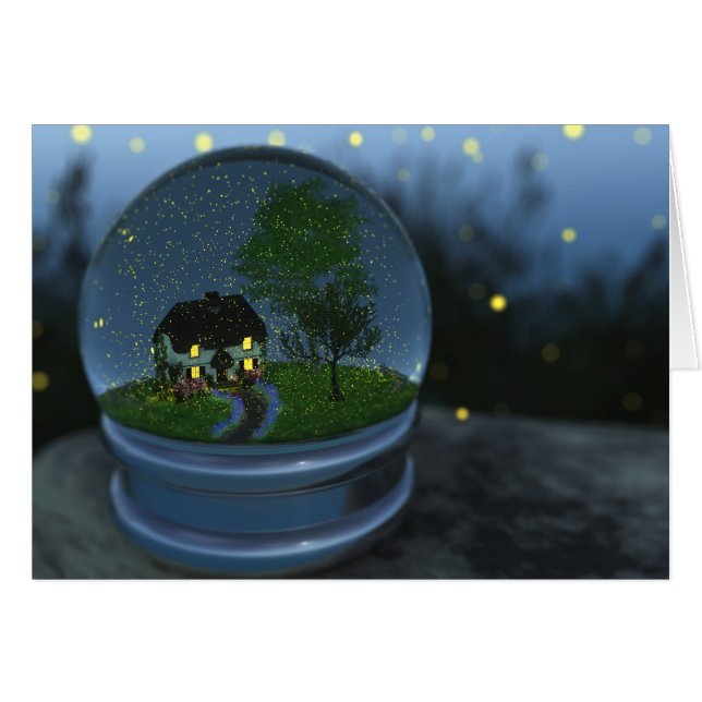 Firefly Globe Card (Front Horizontal)