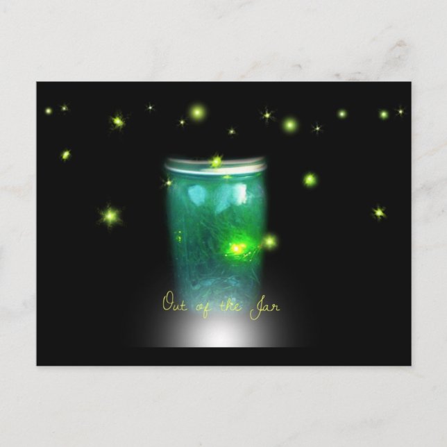 Firefly Greeting Postcard (Front)