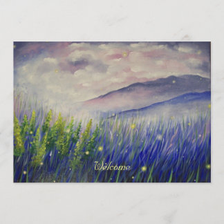 Firefly Invitation (Blank Inside)