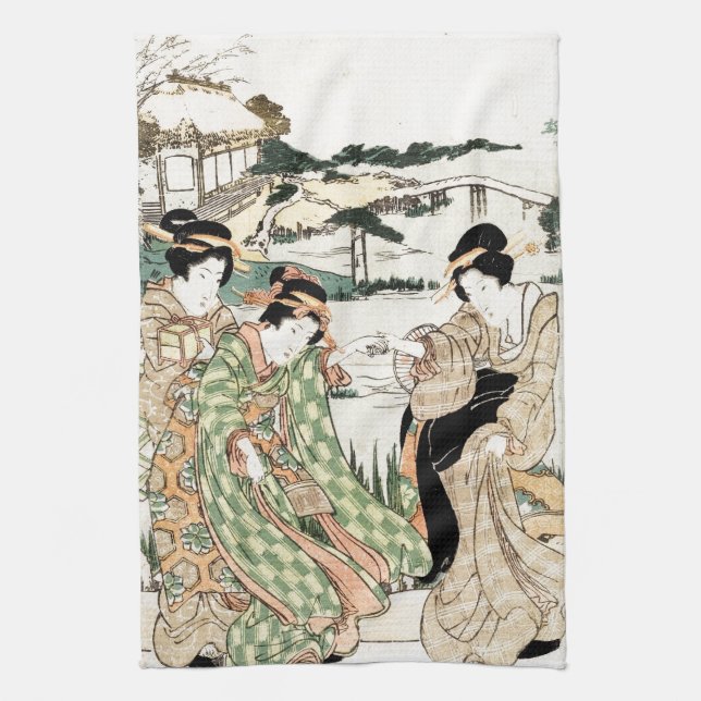 Firefly No.3 Tea Towel (Vertical)