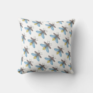 Firefly (patt. white) - Pillow