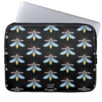 Firefly (pattern black) - Laptop Sleeve