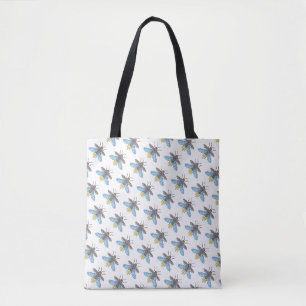 Firefly (pattern white) - Tote Bag