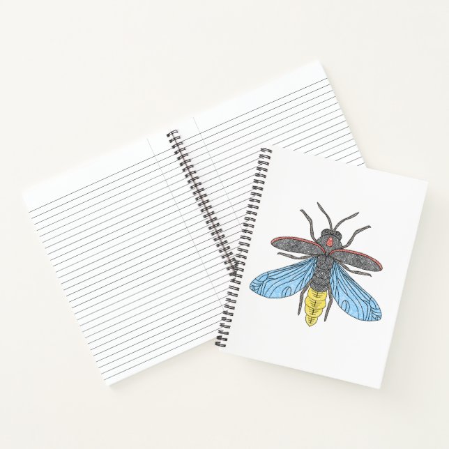 Firefly (single white) - Notebook (Inside)
