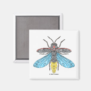 Firefly (white) - Magnet