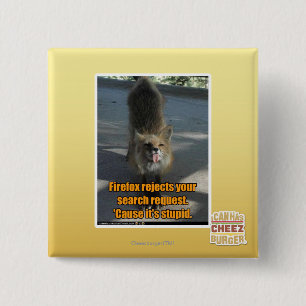 Firefox rejects 15 cm square badge