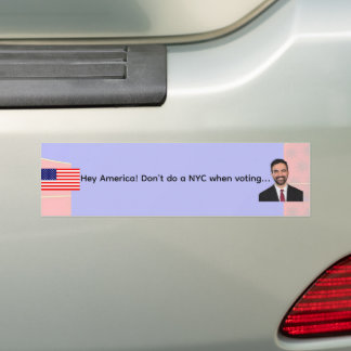 FIREFOXNEWS ONLINE™ Mamdani MEME Bumper Sticker