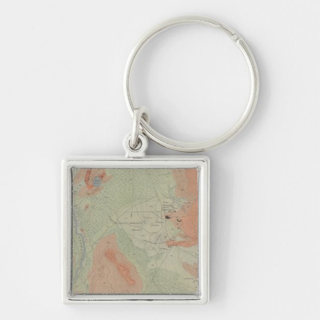Firehole Geyser Basin Key Ring (Front)