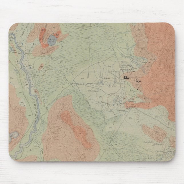 Firehole Geyser Basin Mouse Pad (Front)