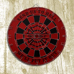 Firehouse Fire Station Fireman Dartboard and Darts<br><div class="desc">The perfect game item for the crew at the fire station! As shown for Fire Station #7 with one of our favourite firefighter slogans... Send us to hell, we'll put it out! But text is fully customisable. Just click the personalise button to easily change to a phrase of your own...</div>