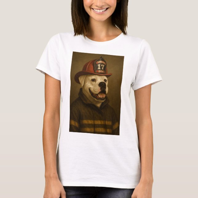Firehouse Hero: The Pup of Engine 17 - Womens T T-Shirt (Front)
