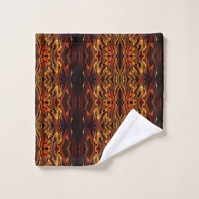 Firelight Bath Towel Set (Wash Cloth)