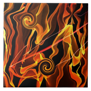 Firelight Ceramic Tile