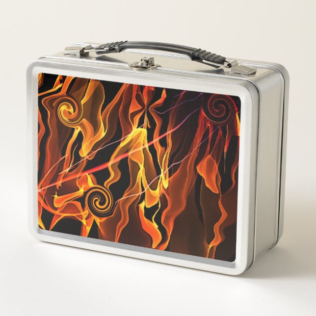 Firelight Metal Lunch Box (Front)