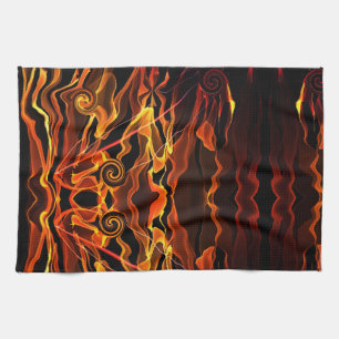 Firelight Tea Towel