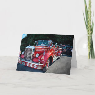 Fireman - 1949 and it still runs holiday card