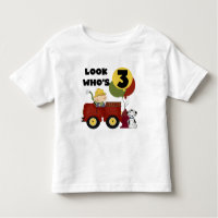 Fireman 3rd Birthday T-shirts and Gifts