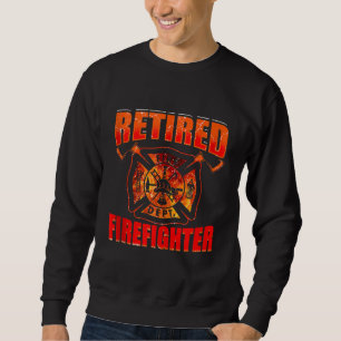 Fireman American Flag Red Line US Firefighter Sweatshirt