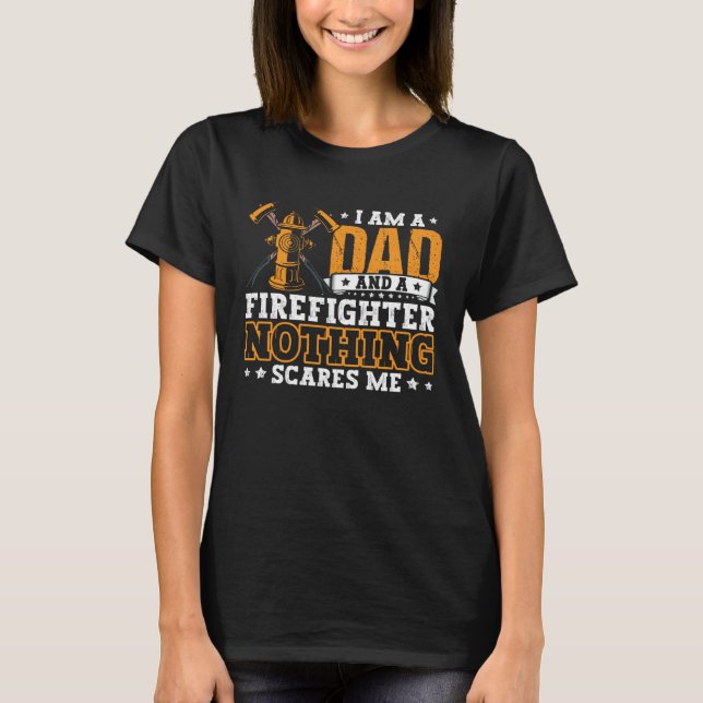 Fireman Apparel  Firefighter Firefighting for Men  T-Shirt (Front)