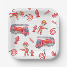 Fireman Birthday Party 