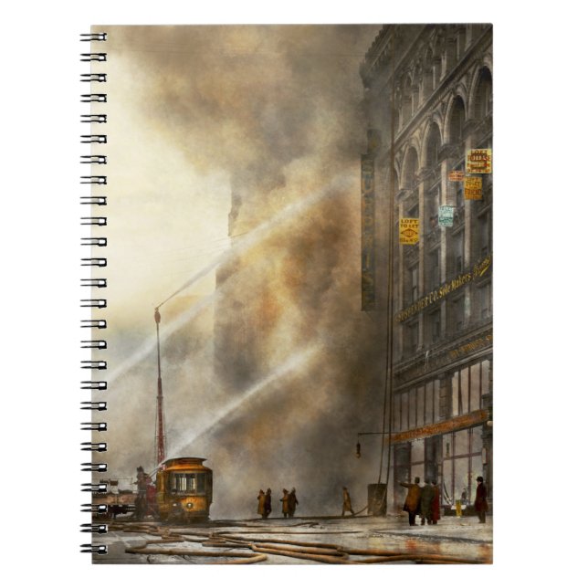 Fireman - Brooklyn NY - Surprise 1909 Notebook (Front)