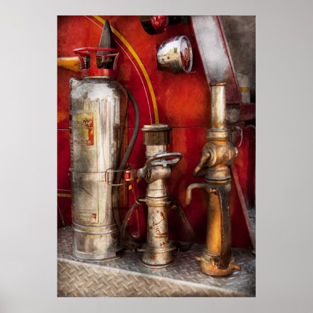 Fireman - Fighting Fires Poster (Front)