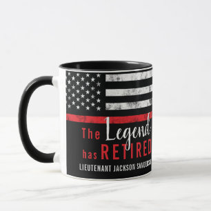 Fireman Fire Department Retirement Firefighter Mug