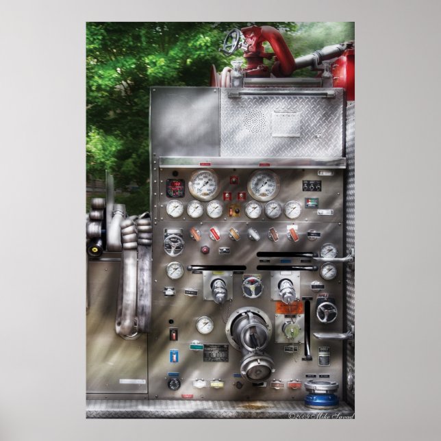 Fireman - Fireman's Controls Poster (Front)