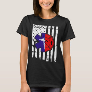 Fireman  for all Fire Heros & Red Line Fans Firefi T-Shirt
